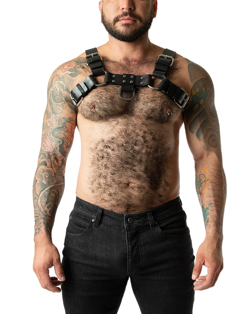 Anvil Leather Bulldog Harness - Black - Image 13