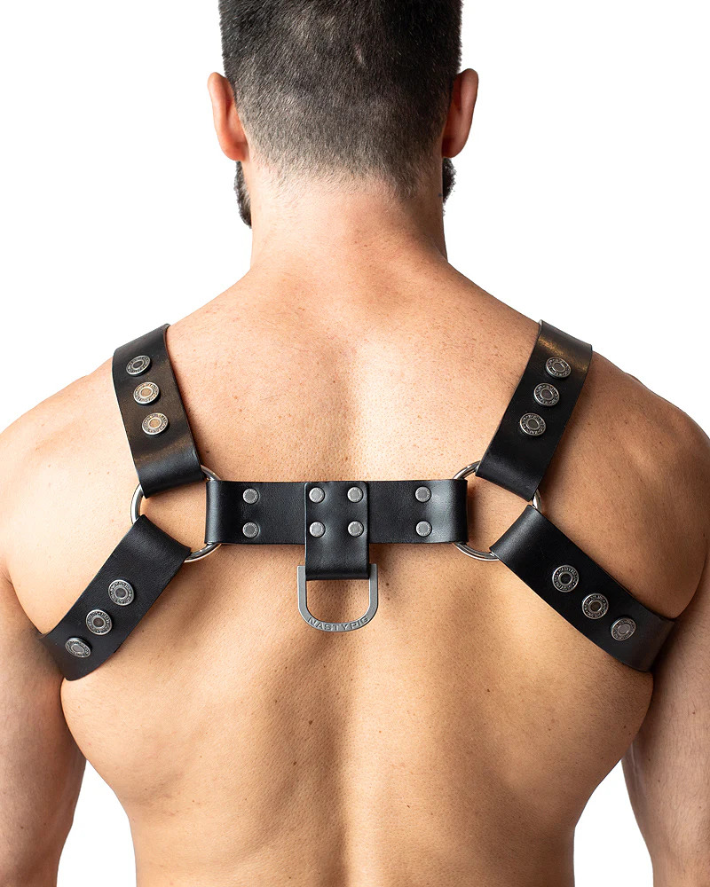 Anvil Leather Bulldog Harness - Black - Image 6