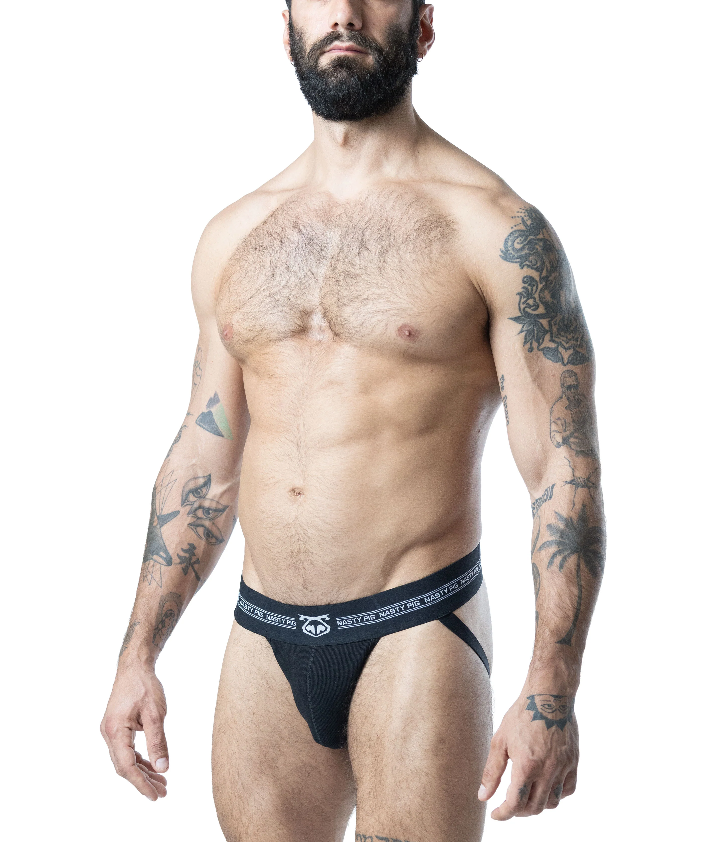 Core Jock Strap - Black/Grey - Image 3