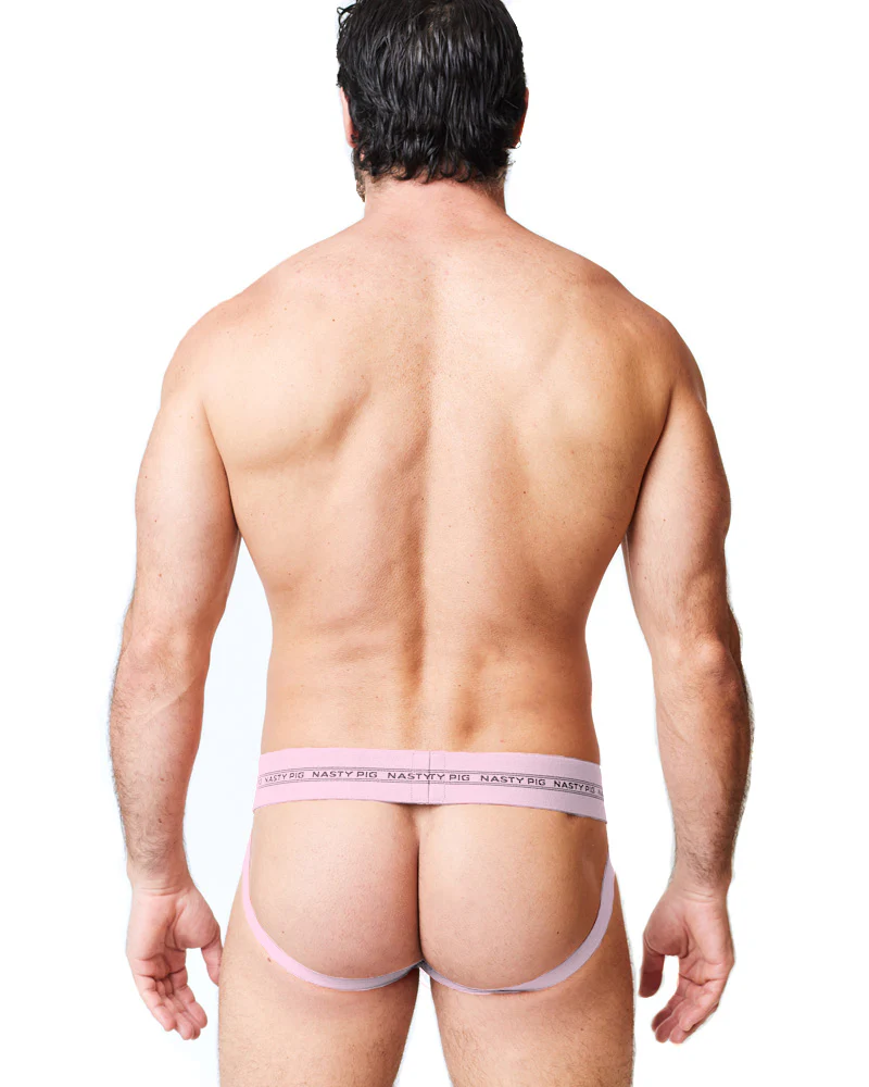 Core Jock Strap - Pink/Black - Image 3