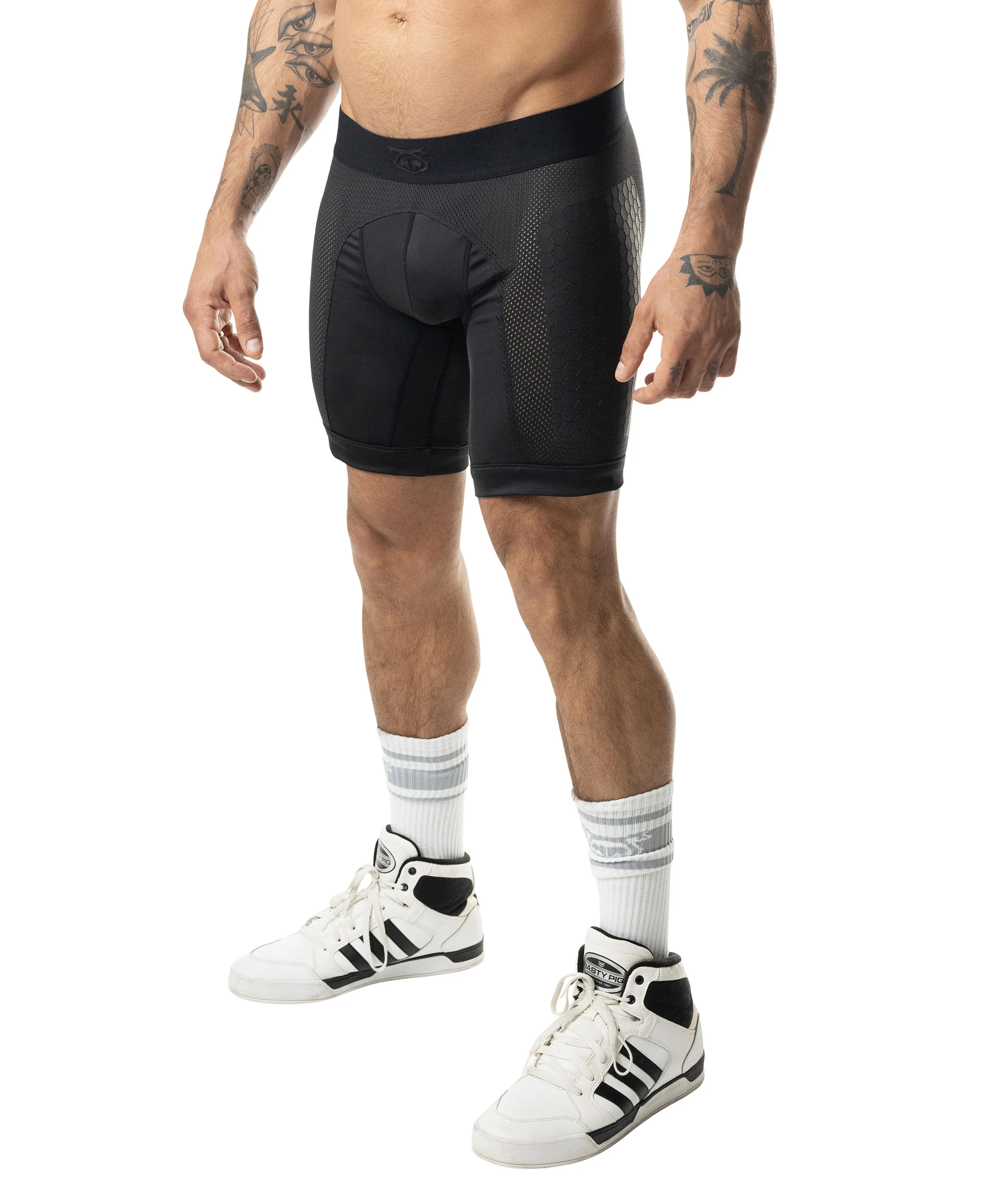 Hexxx Compression Short - Black - Image 3