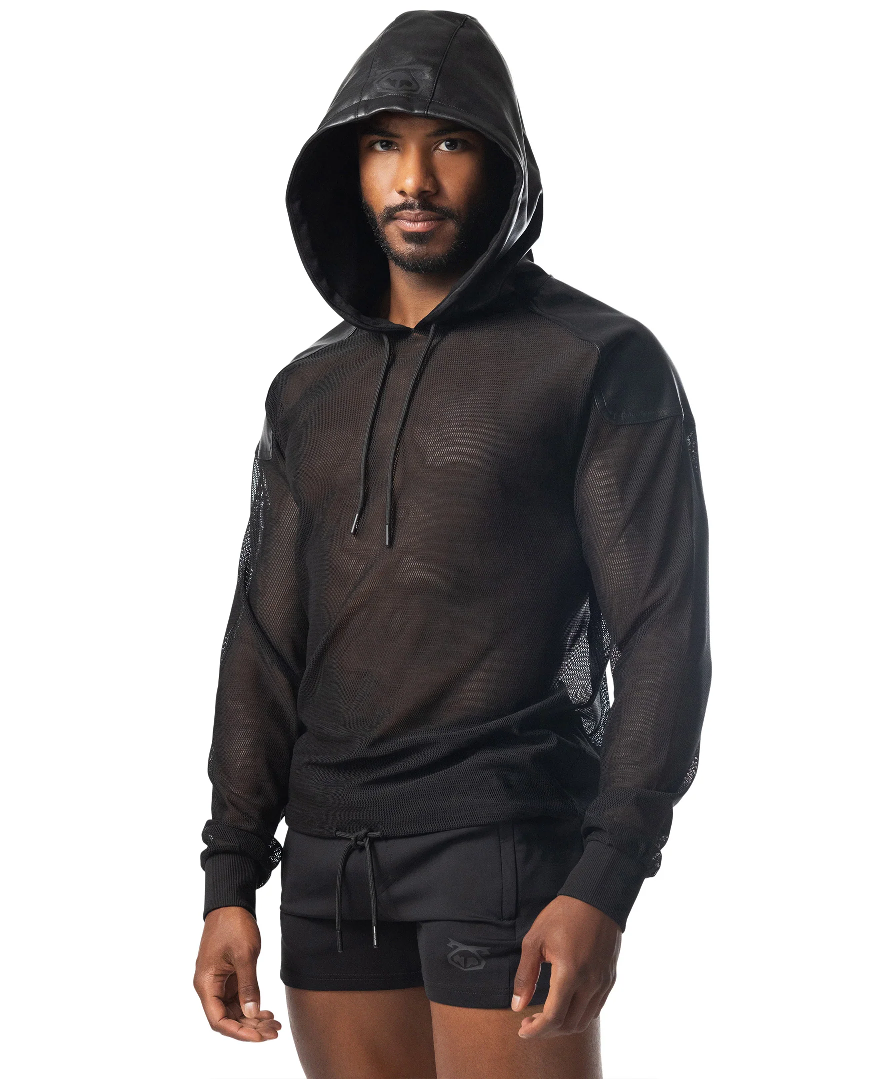 Intake Hooded Long Sleeve - Black - Image 3