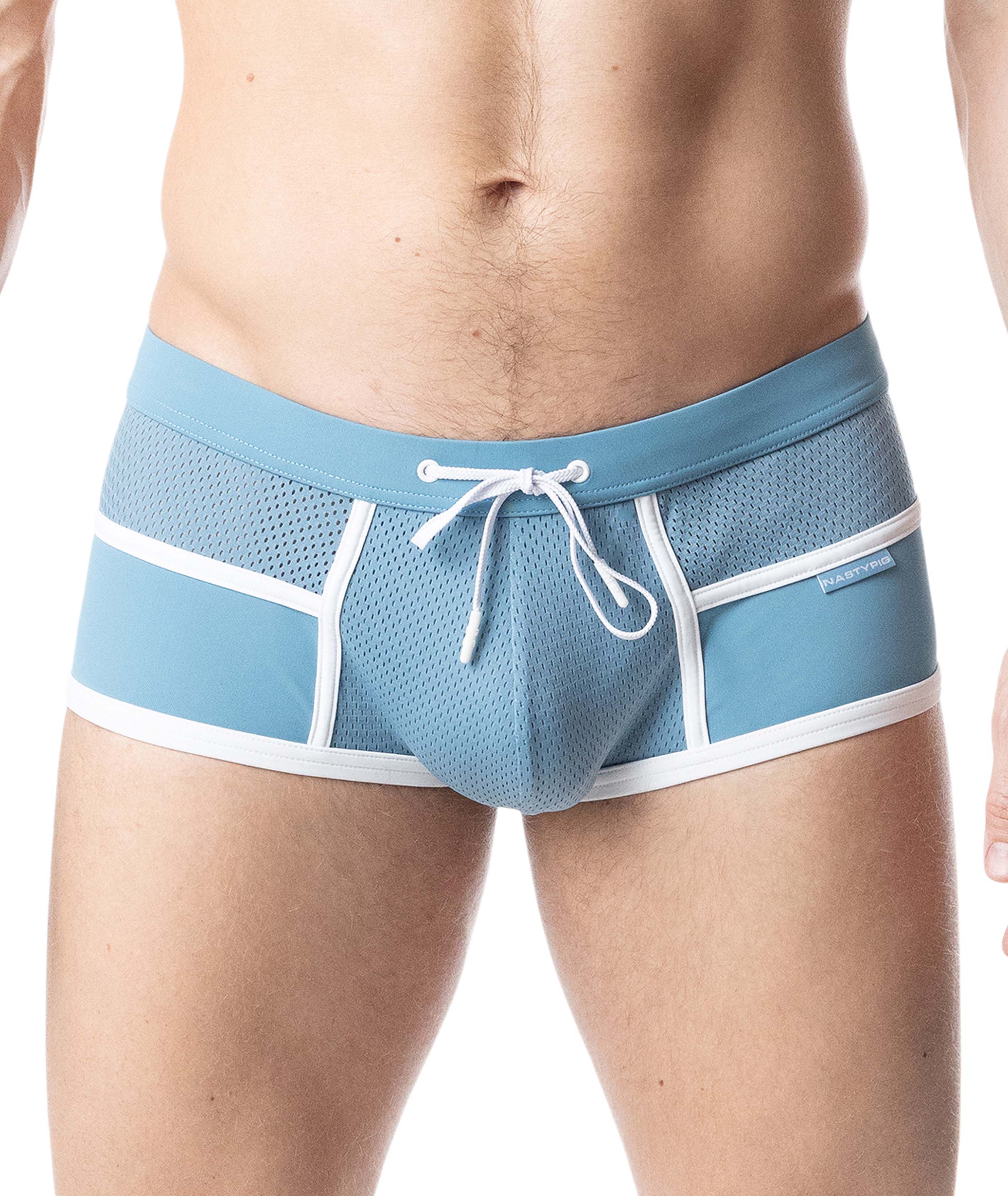 Overlay Square Cut - Light Teal/White - Image 3