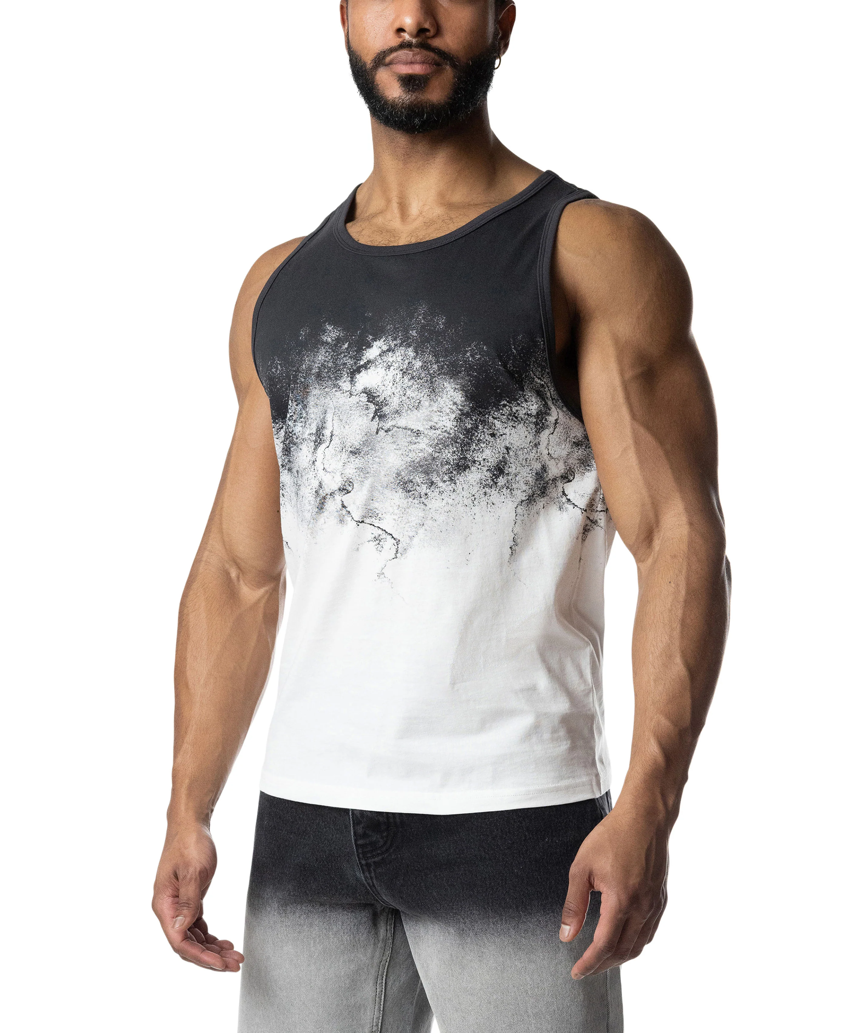 Oxidize Brandmark Tank Top - Black/White - Image 3