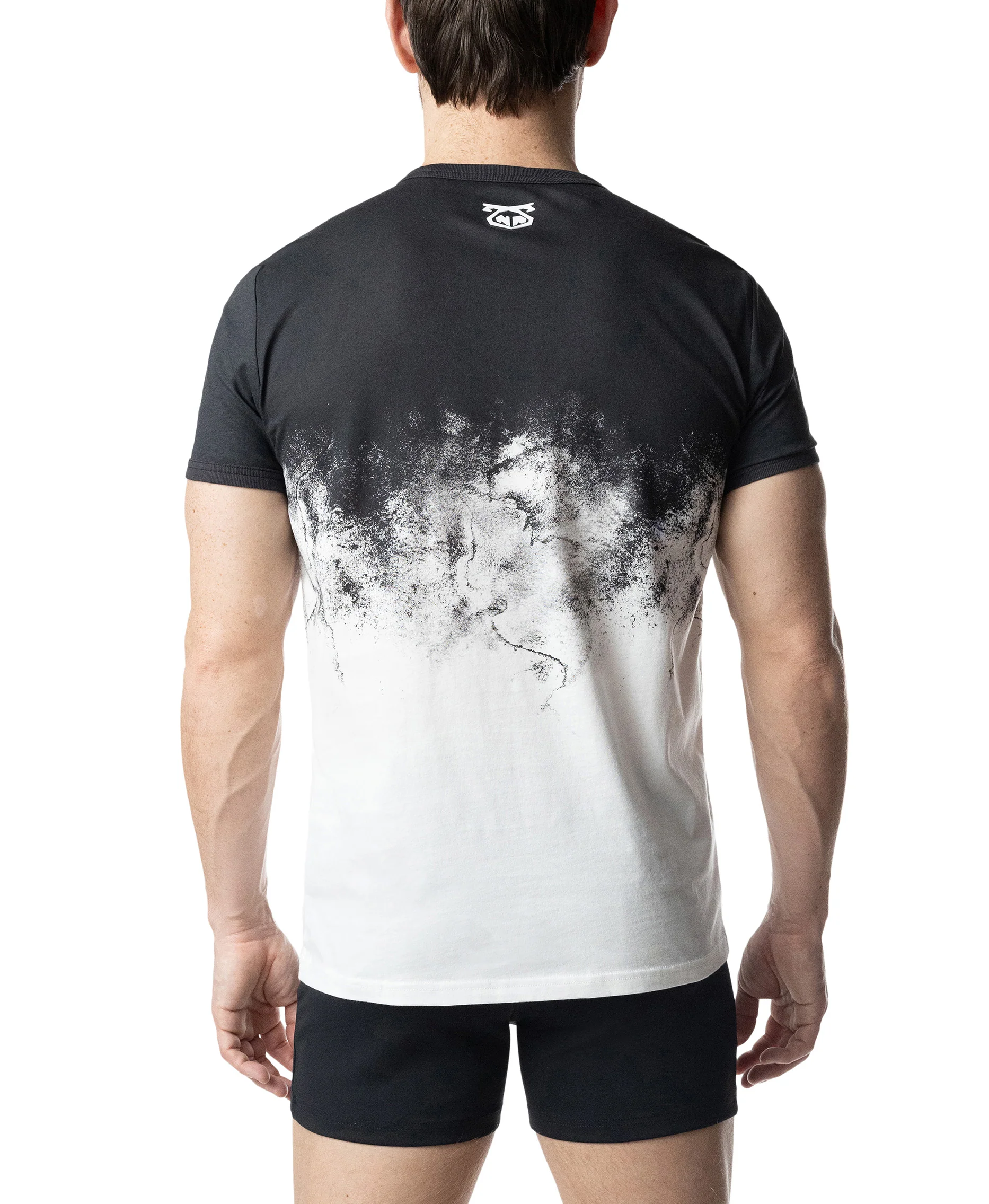 Oxidize Brandmark Tee - Black/White - Image 3