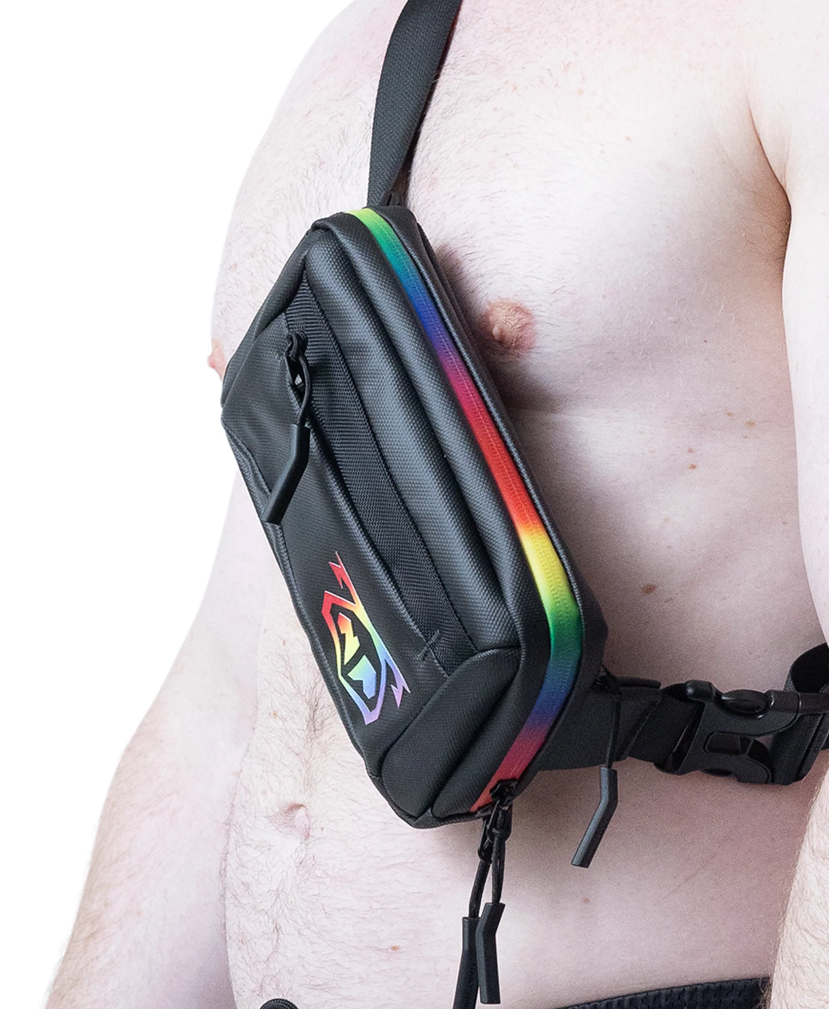 Pride Youtility Crossbody Bag - Black - Image 3