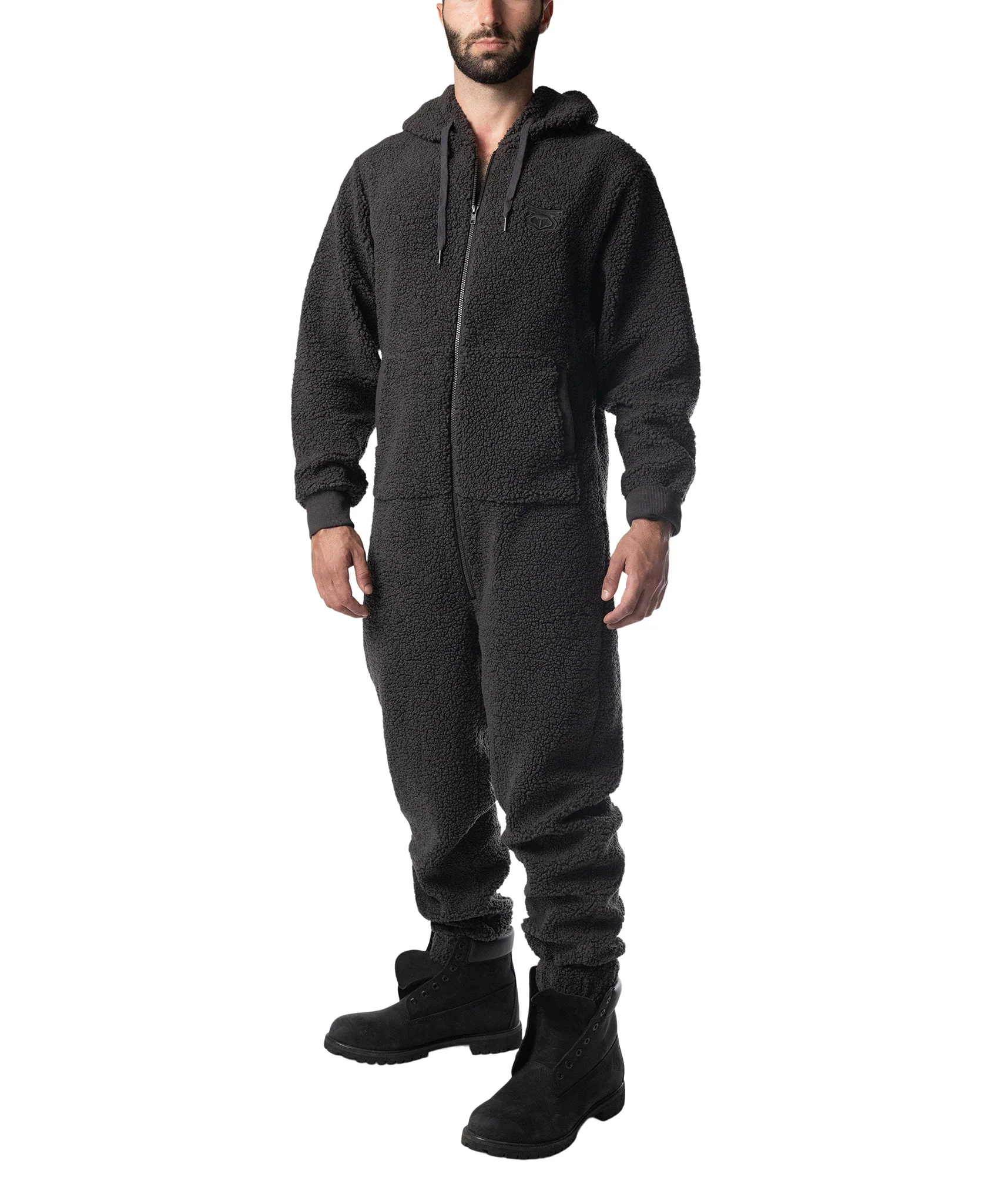 Teddy Union Suit - Magnet Grey - Image 4