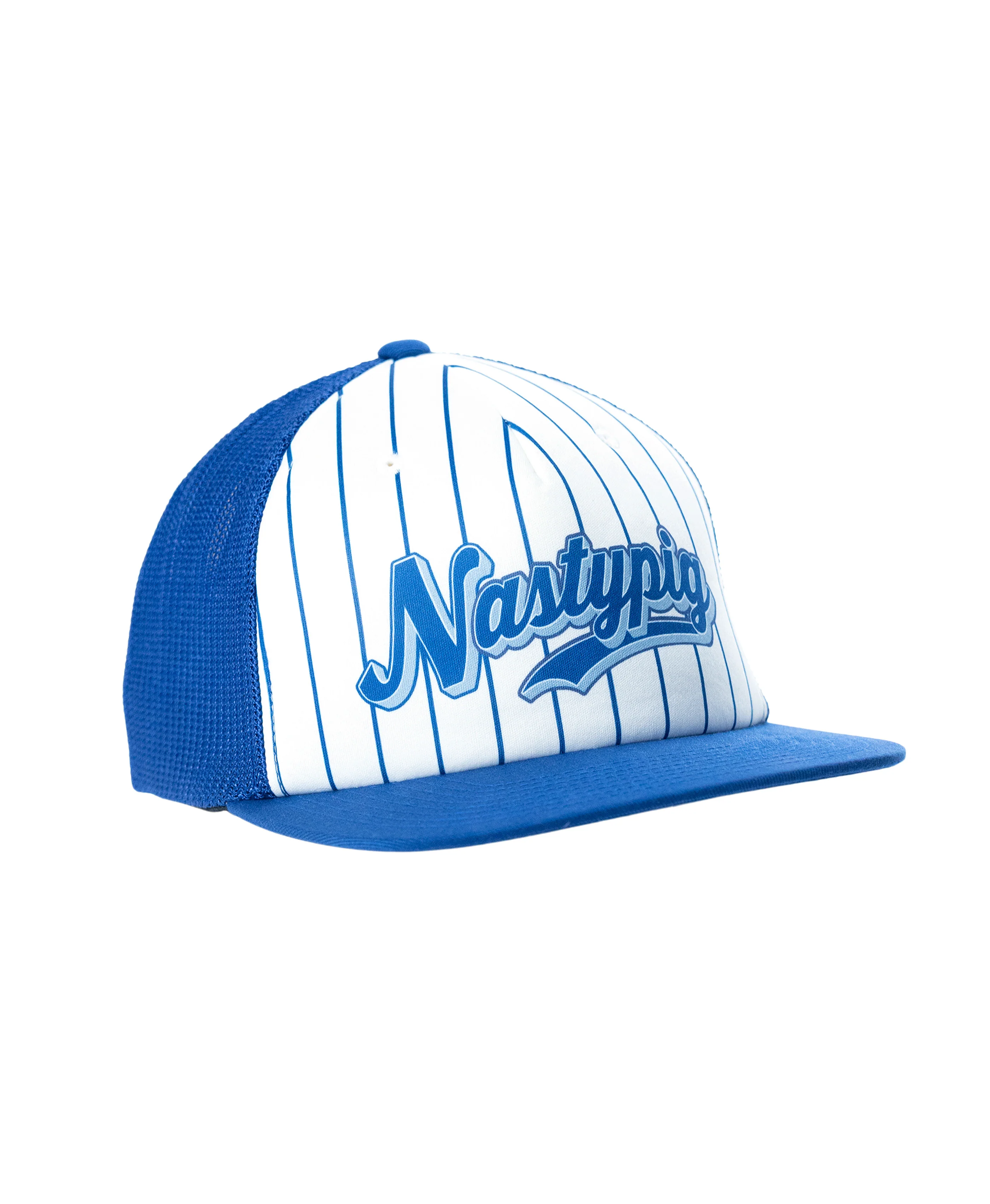 Third Base Trucker Cap - Quartz Blue/White - Image 2