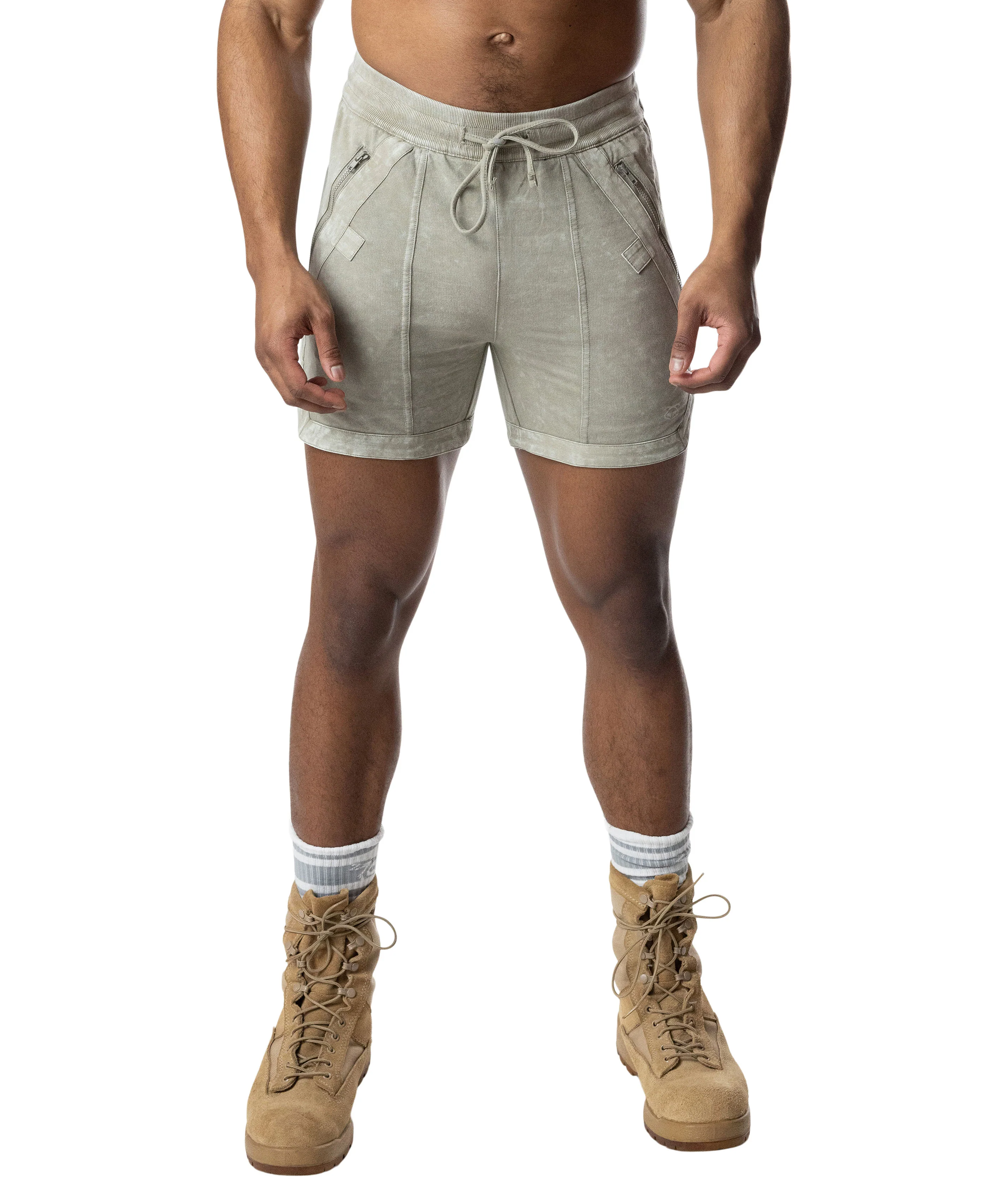 Traverse Rugby Short - Sage Green