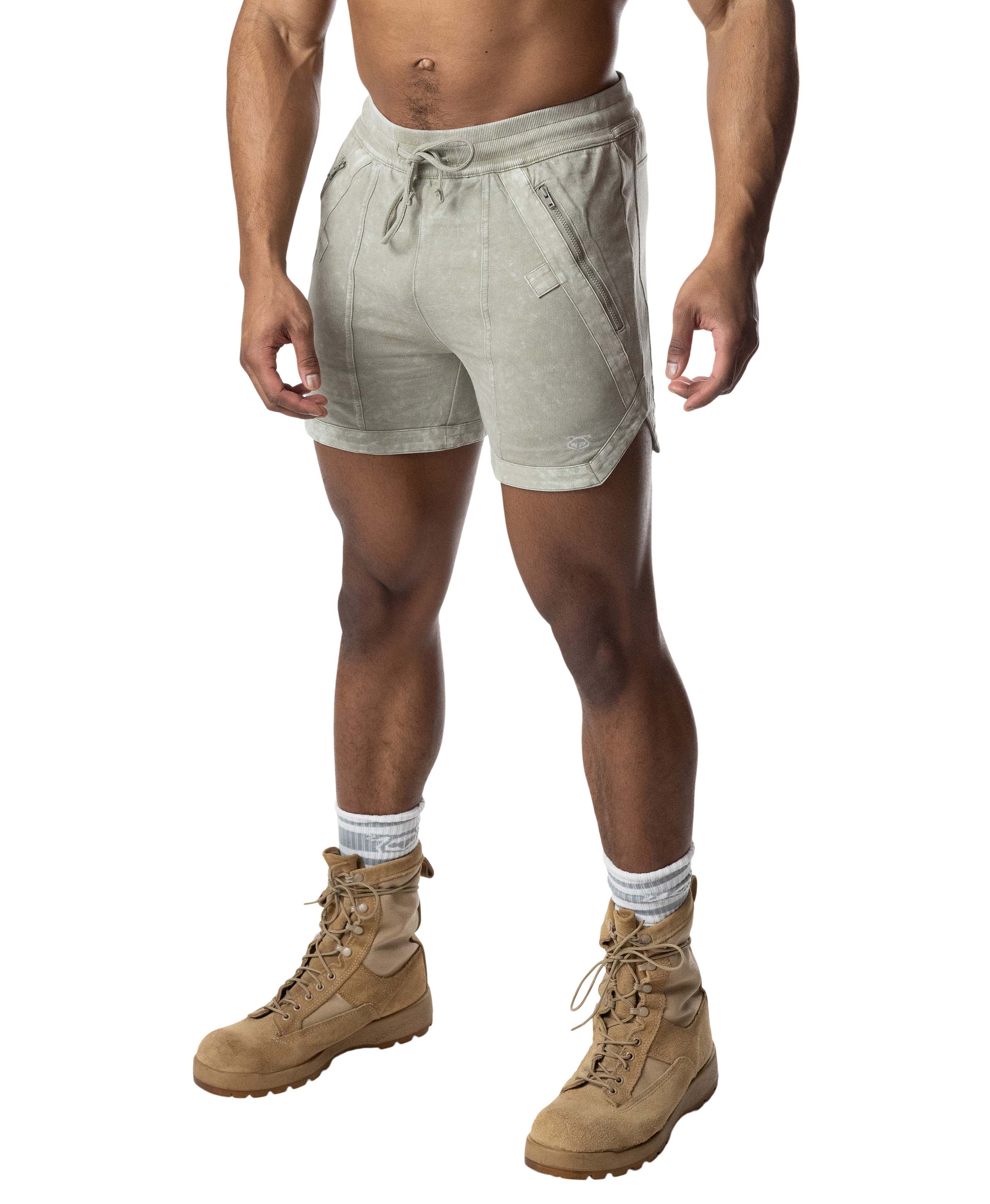 Traverse Rugby Short - Sage Green - Image 3
