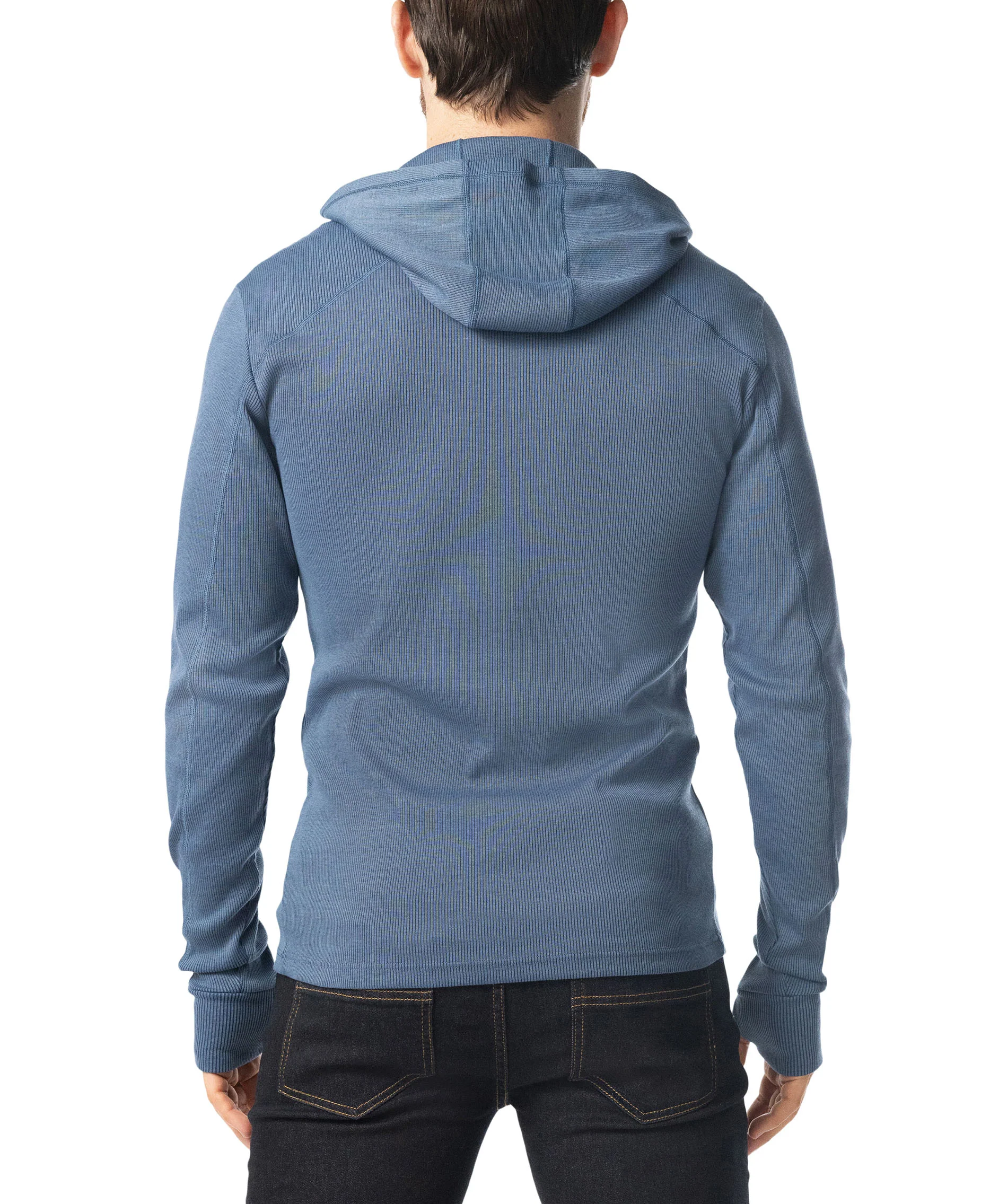 Union Hooded Long Sleeve 2.0 - Midnight Navy/Blue Steel - Image 3